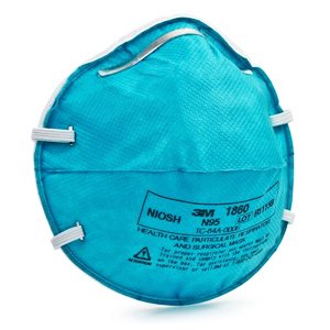 Respirador médico quirúrgico desechable 1860