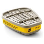 Respirador 6200 con cartuchos 6003 - Imagen 2