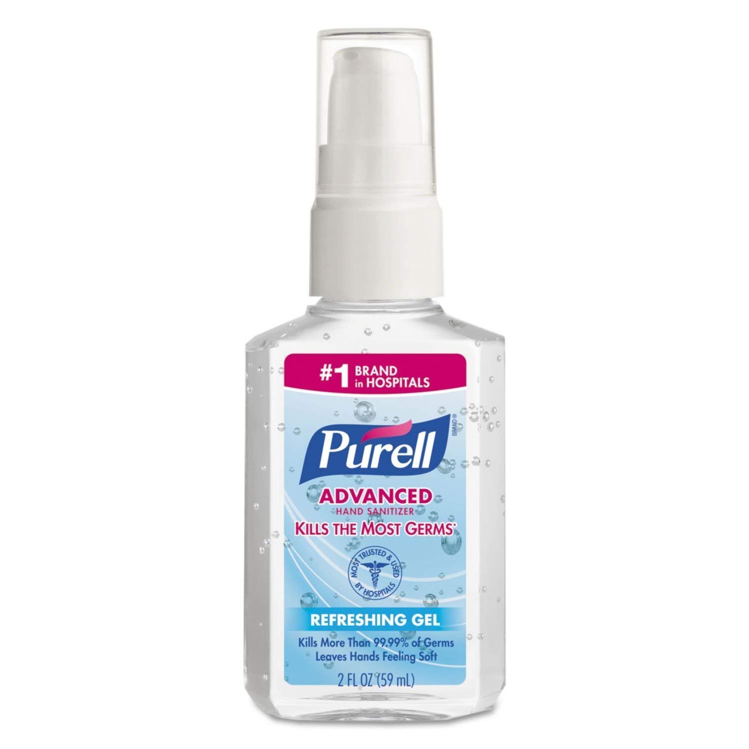 6120cQx3+jL Purell Advanced Gel Sanitizante 59 ml - Imagen 1
