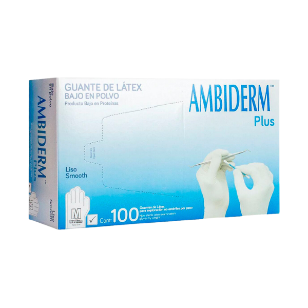 Guante de látex Plus Ambiderm