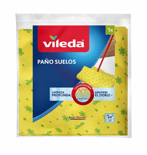 Paño suelos con microfibra Vileda