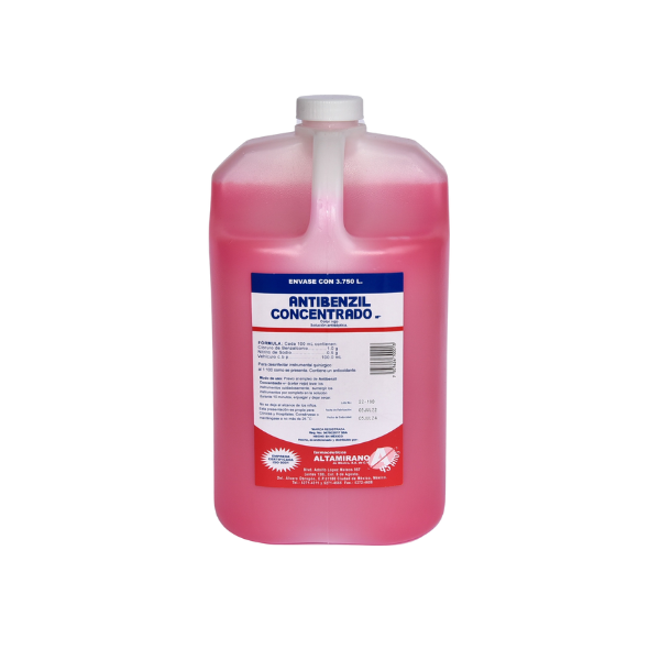 Solución antiséptica Antibenzil