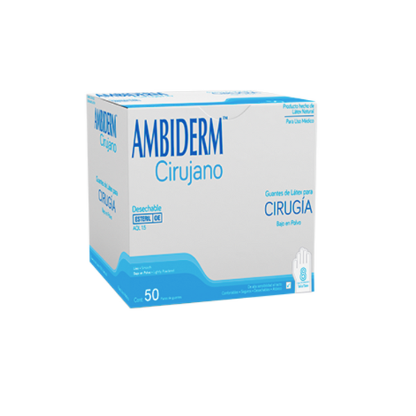 Guante de cirugia