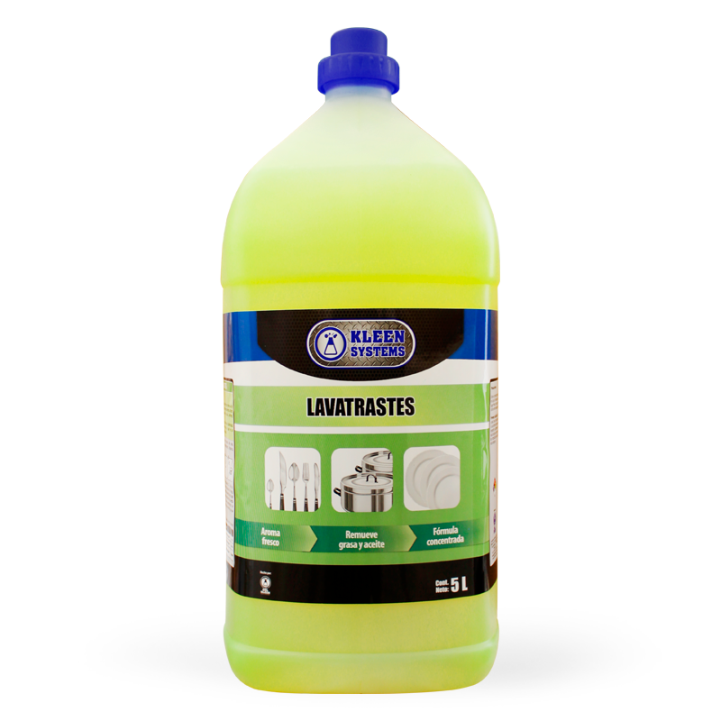 lavatrastes-5L Gel Kleen Lavatrastes concentrado industrial - Imagen 1