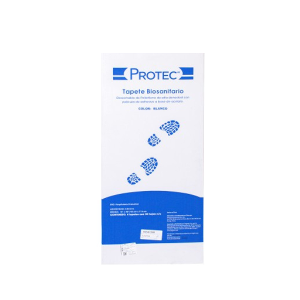 Tapete bio sanitario eliminación de carga microbiana