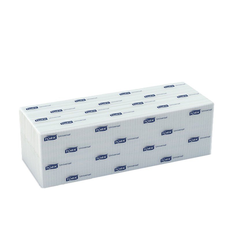 tork-toalla-interdoblada-blanca-universal-10200-702589 Tork-Toalla interdoblada universal - Imagen 1