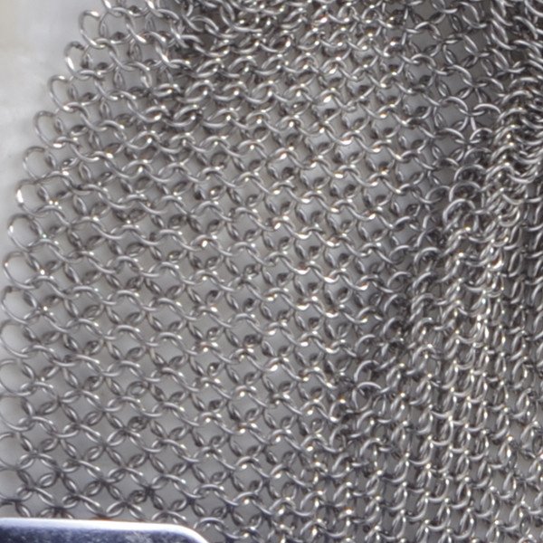 GUANTE ANTICORTE ACERO INOXIDABLE 3 DEDOS TALLA L - Imagen 3